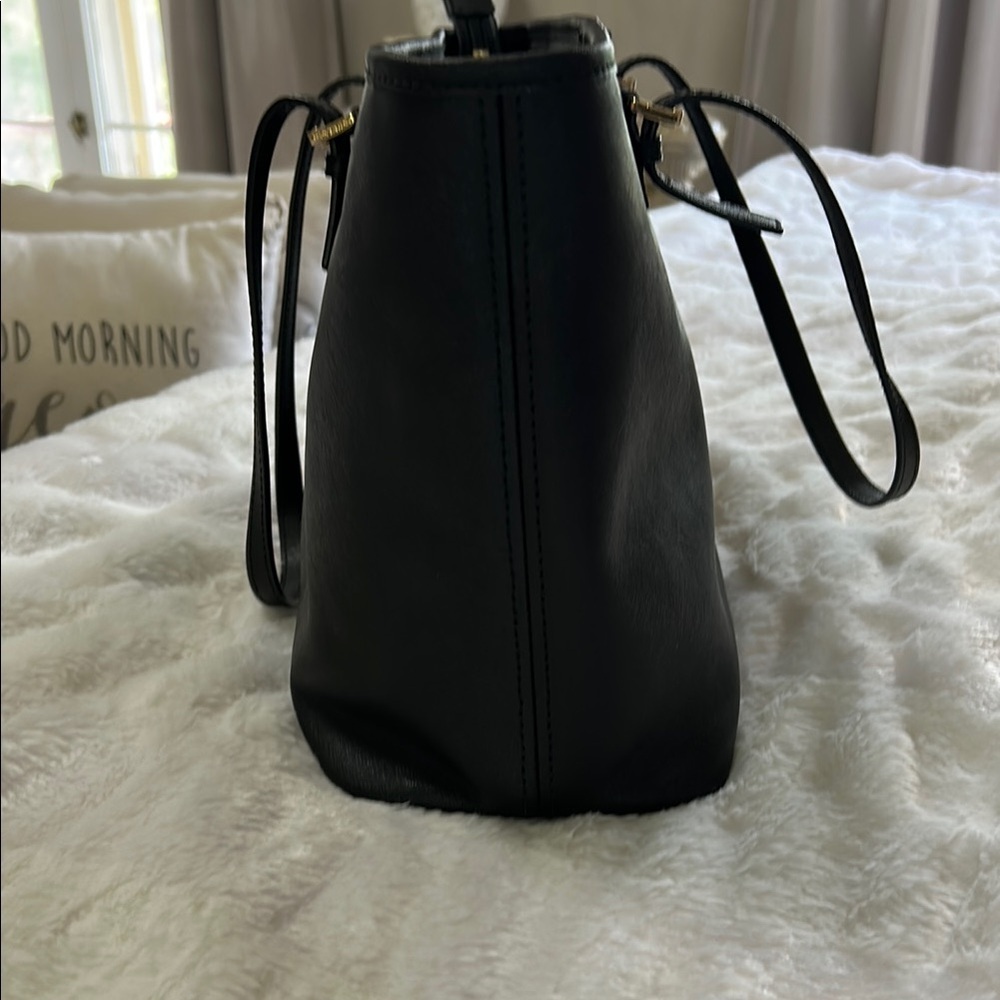 Michael Kors Black Structured Tote Bag and Wallet BUNDLE!!!! - Picture 5 of 16